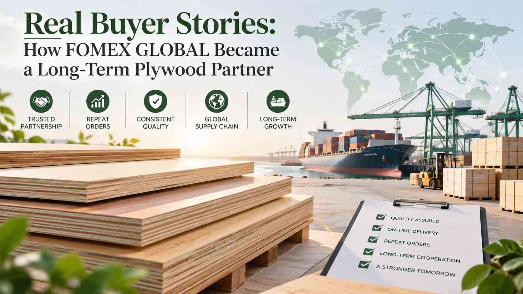 Real Buyer Stories: How FOMEX GLOBAL Became a Long-Term Plywood Partner