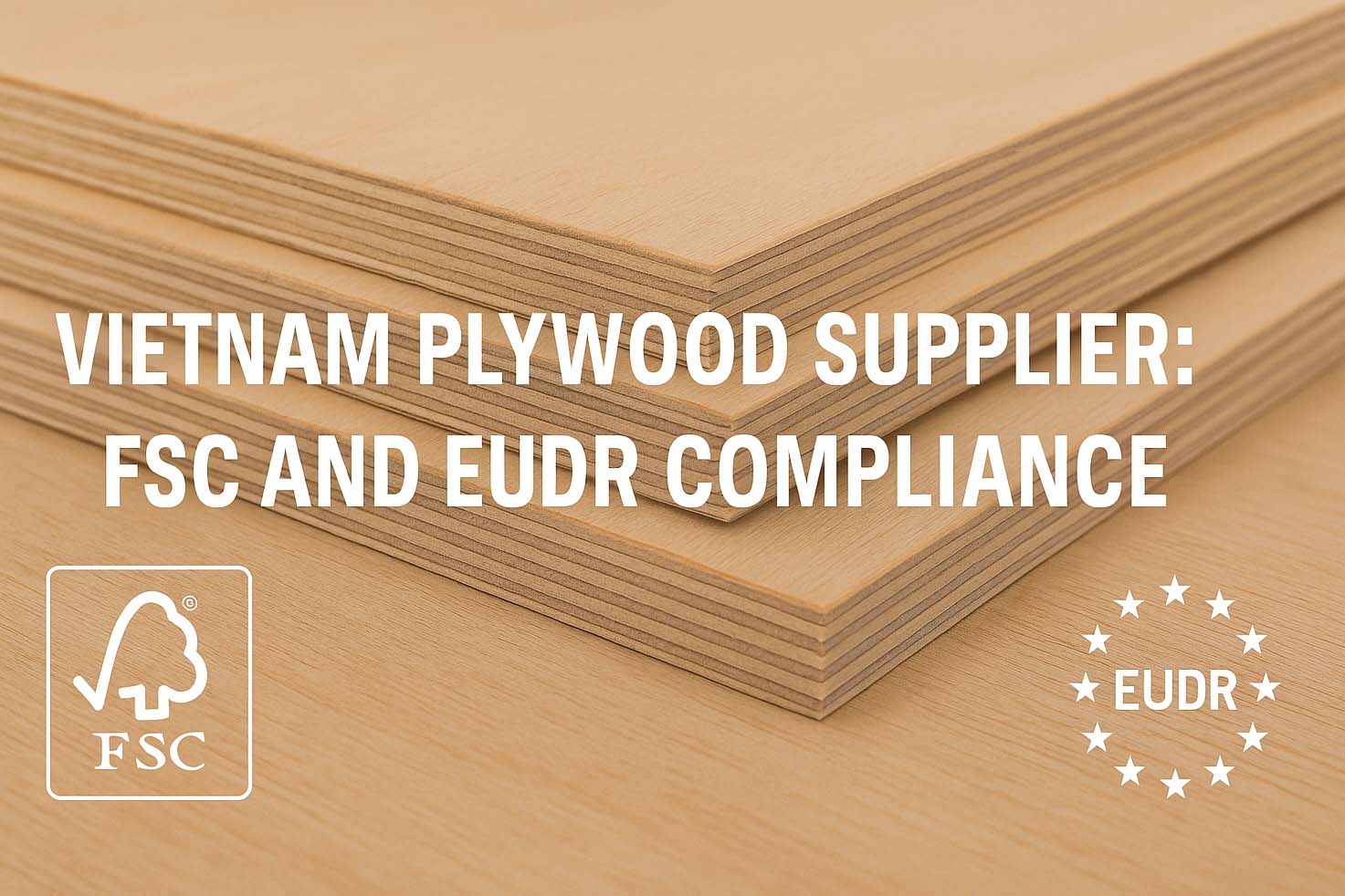 Vietnam Plywood Supplier: FSC and EUDR Compliance