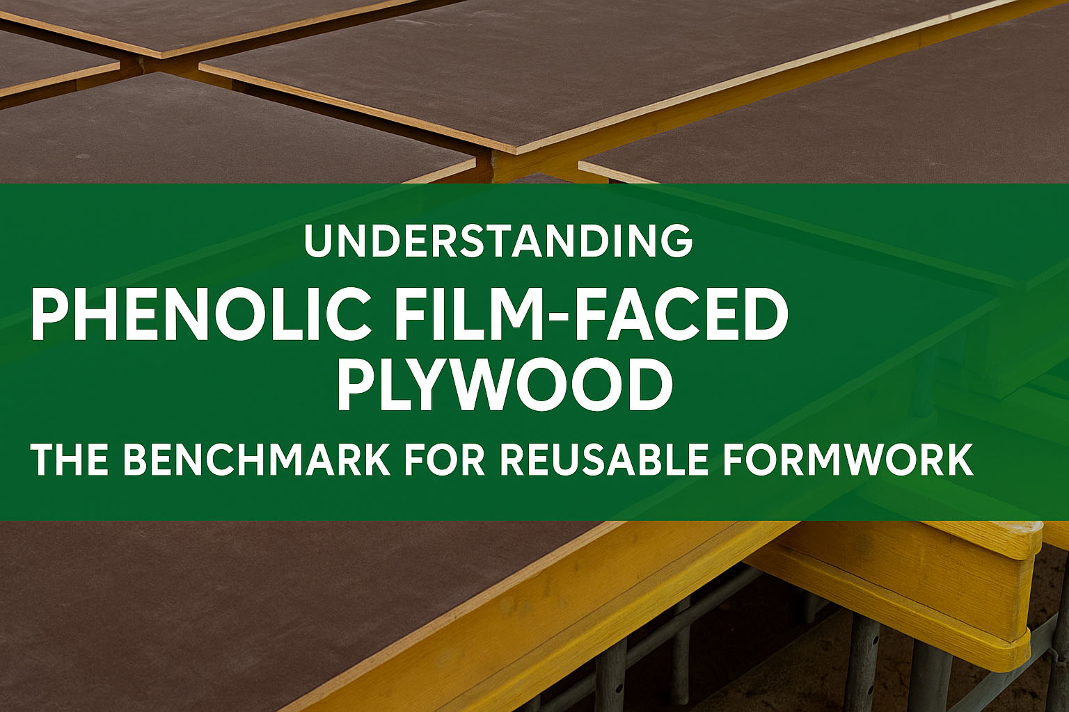 Understanding Phenolic Film-Faced Plywood: The Benchmark for Reusable Formwork