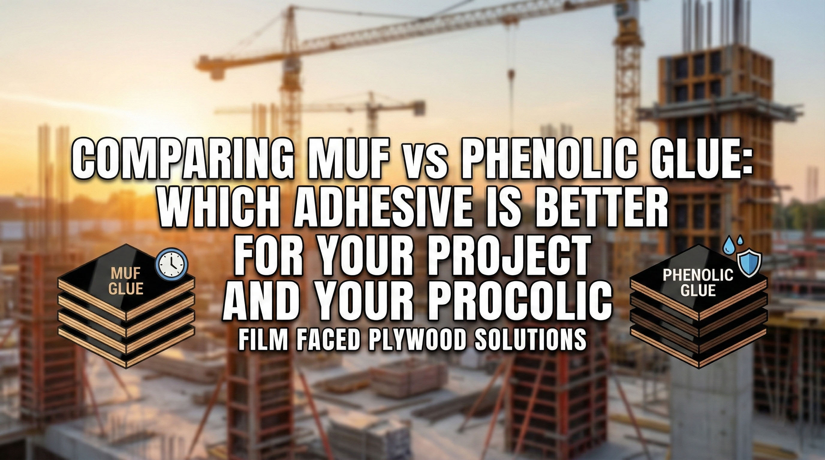 Comparing MUF vs Phenolic Glue: Which Adhesive Is Better for Your Project?
