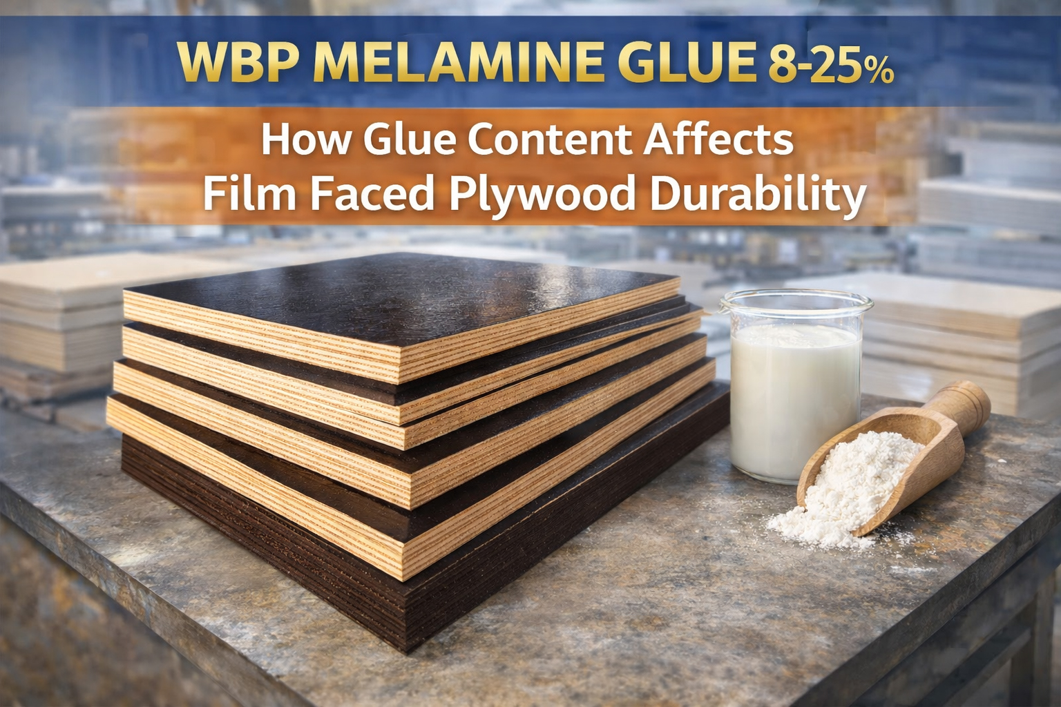 How Glue Content Affects Film Faced Plywood Durability