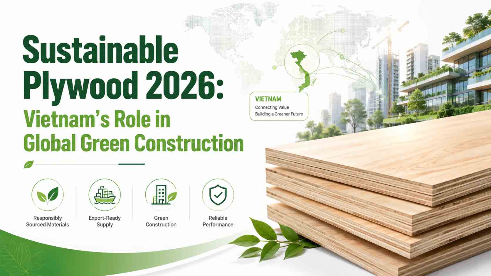 Sustainable Plywood 2026: Vietnam’s Role in Global Green Construction